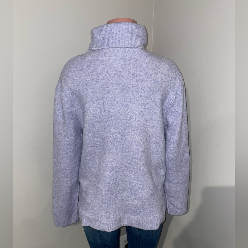 J. Crew Button turtleneck in extra-soft yarn. Large - Picture 2 of 6
